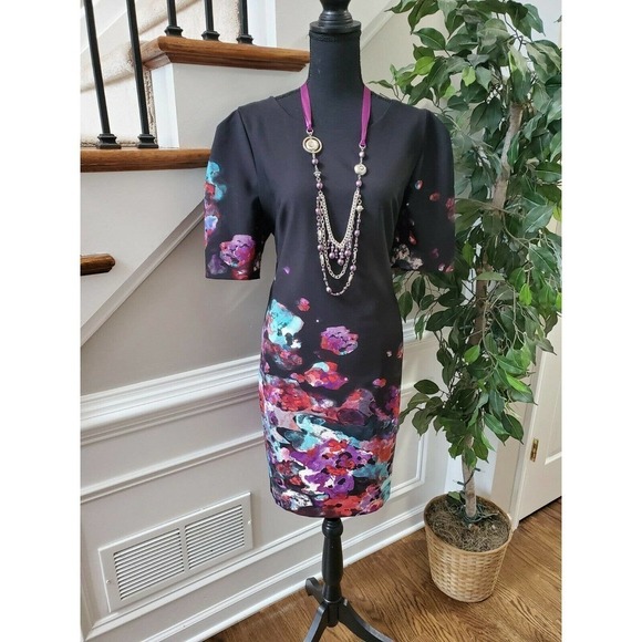 Dr Collection Women's Black Dress 12 - Picture 1 of 16